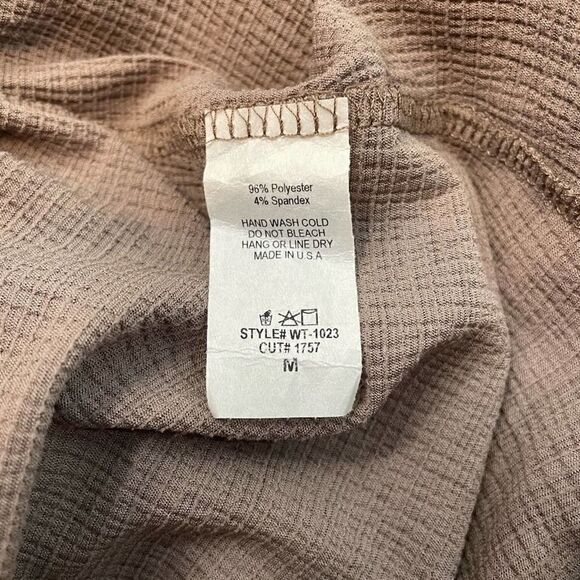 Wanderlux Bohemian Flowy 3/4 Sleeve Blouse Brown - Picture 7 of 8